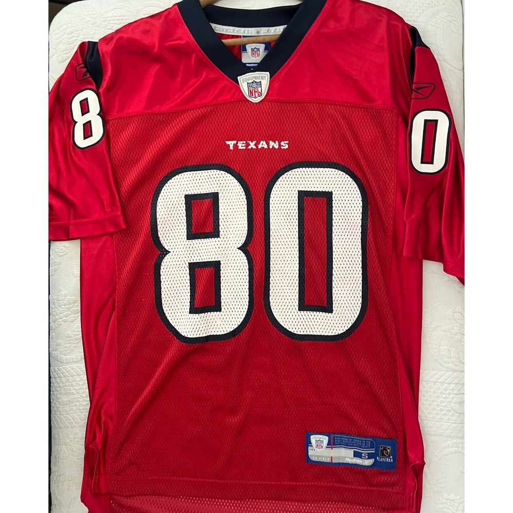 Vintage Houston Texans Andre Johnson #80 Reebok NFL Jersey Men's Small